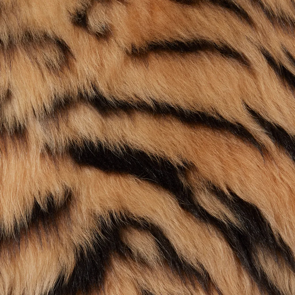 Smooth Long Shearling Coat