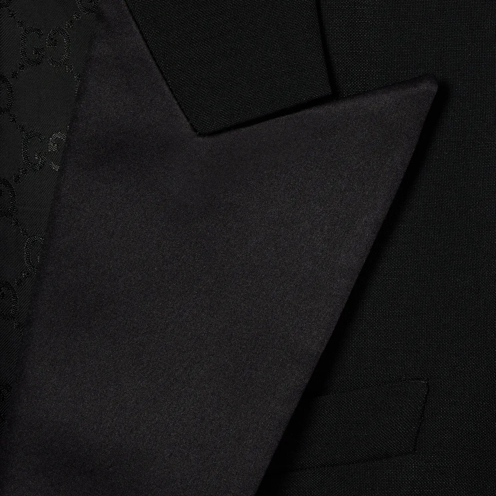 Light Wool Mohair Canvas Suit
