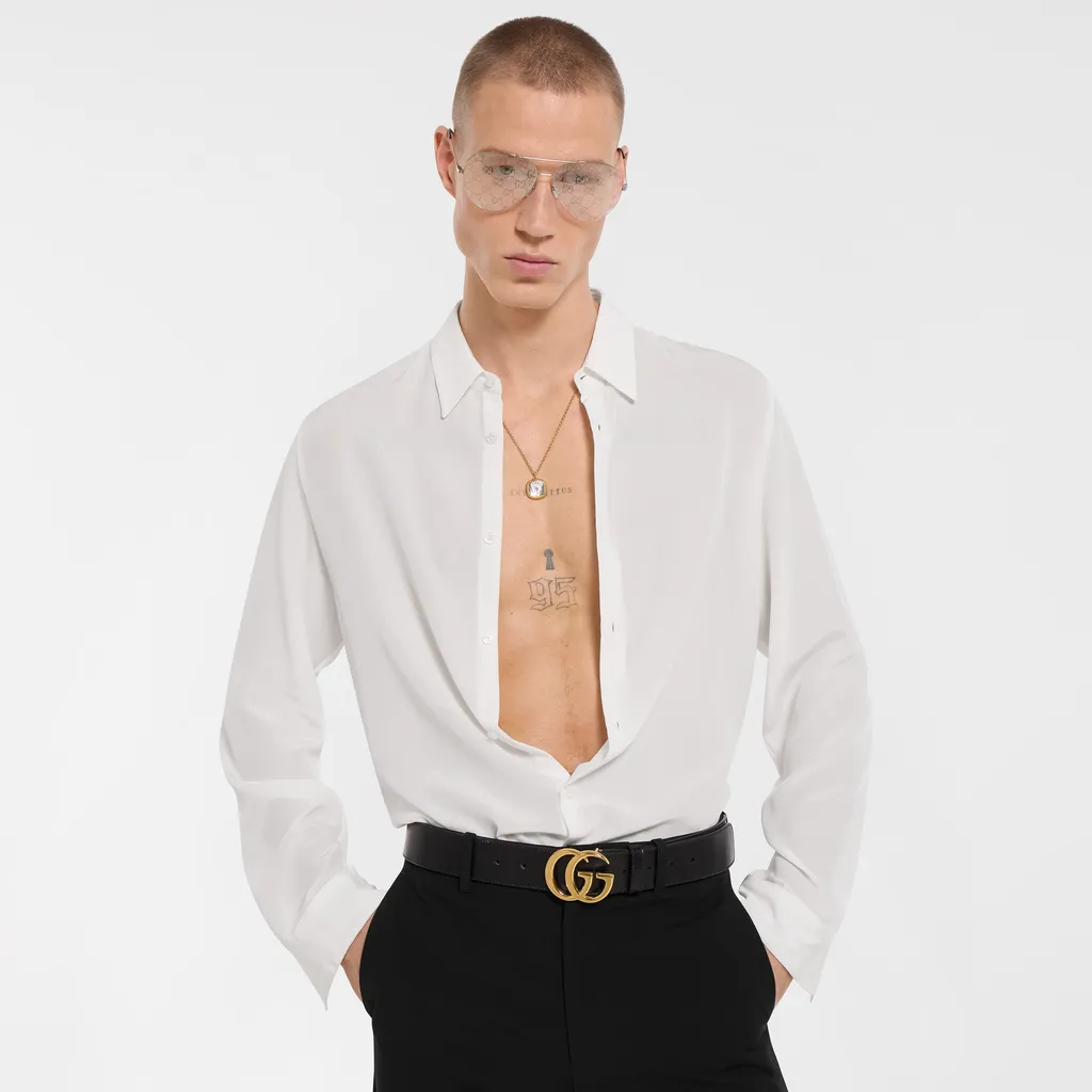 Silk CrÊPe De Chine Shirt