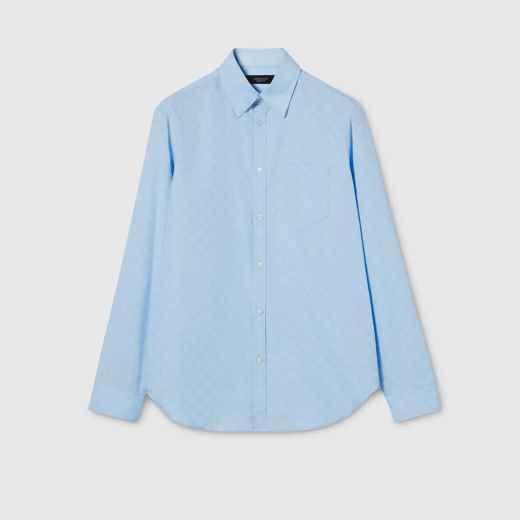Gg Cotton Poplin Shirt