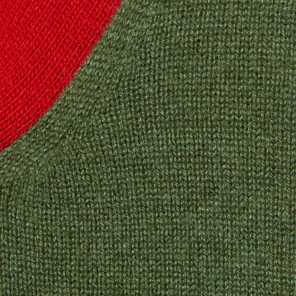 Knit Cashmere Sweater With Ribbon