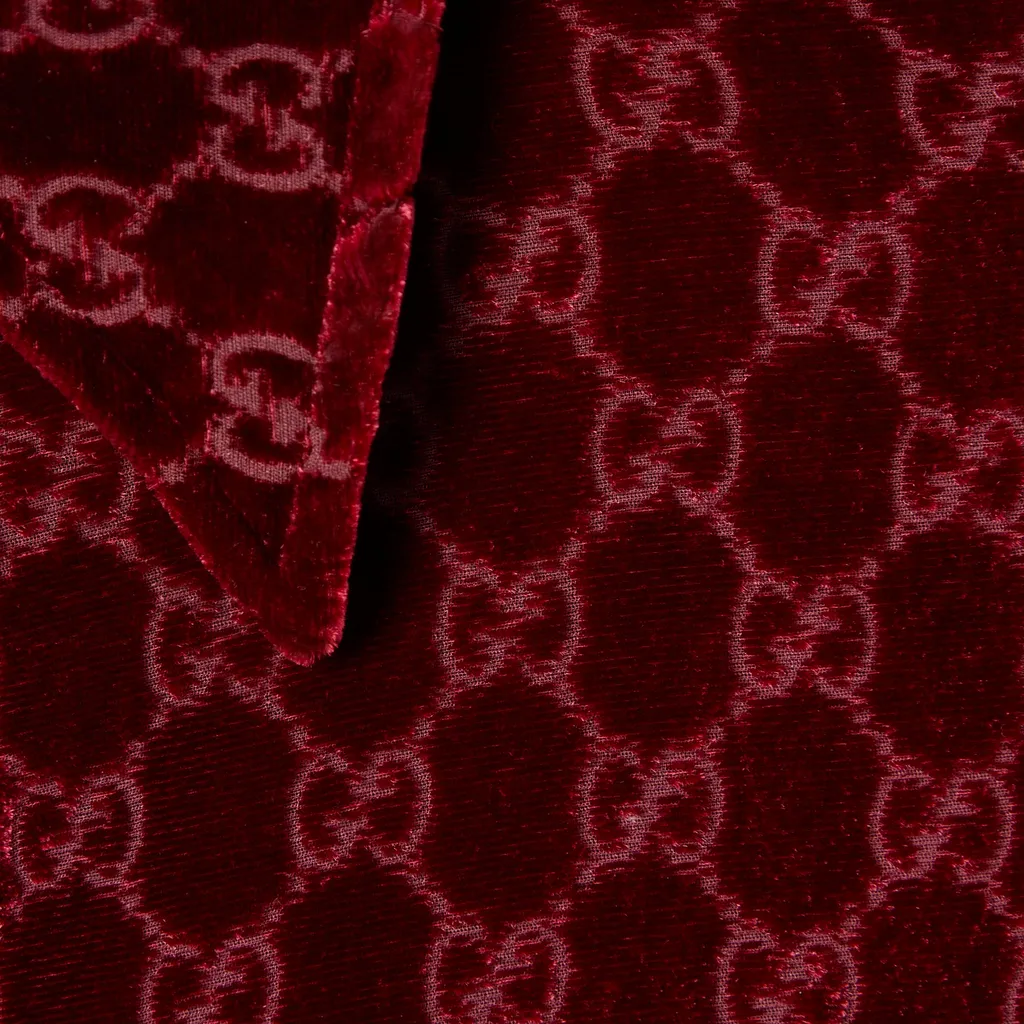 Stretch Gg Velvet Devoré Shirt