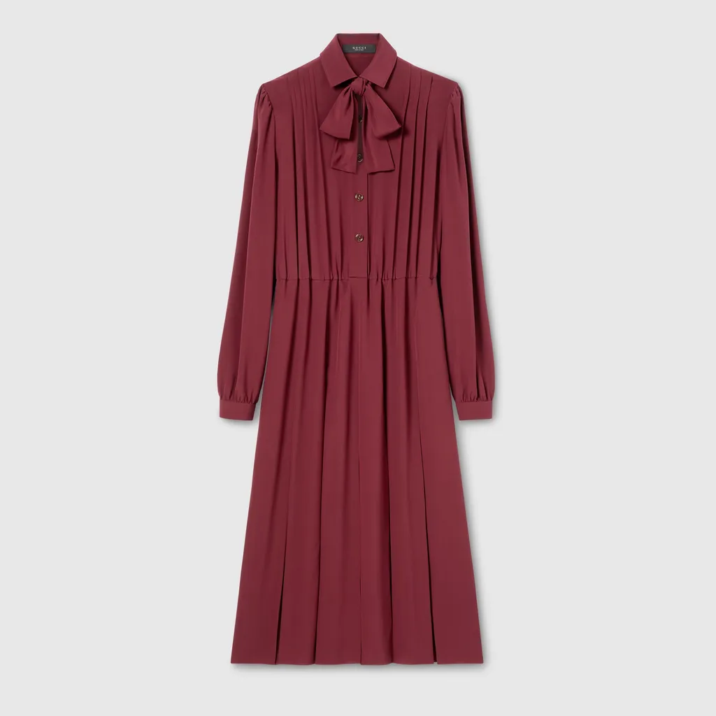 Silk CrÊPe De Chine Dress