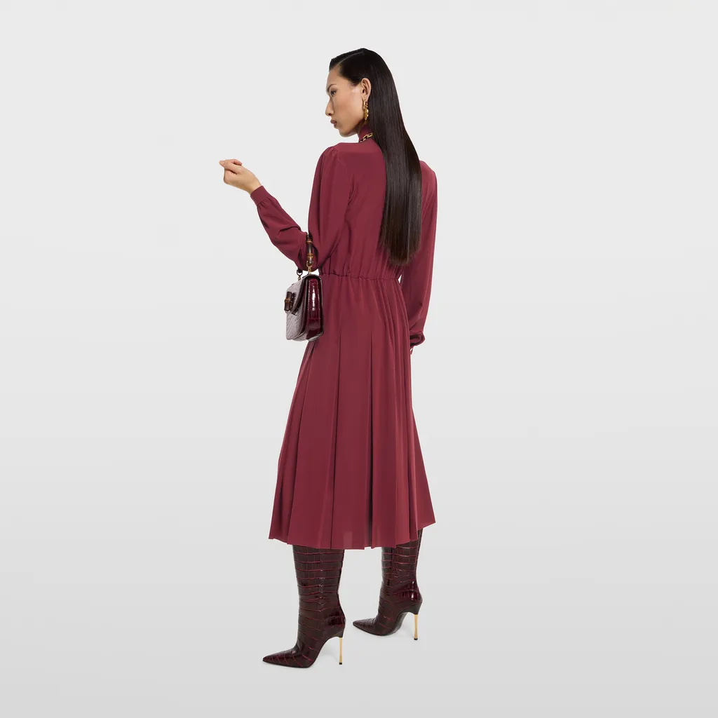 Silk CrÊPe De Chine Dress