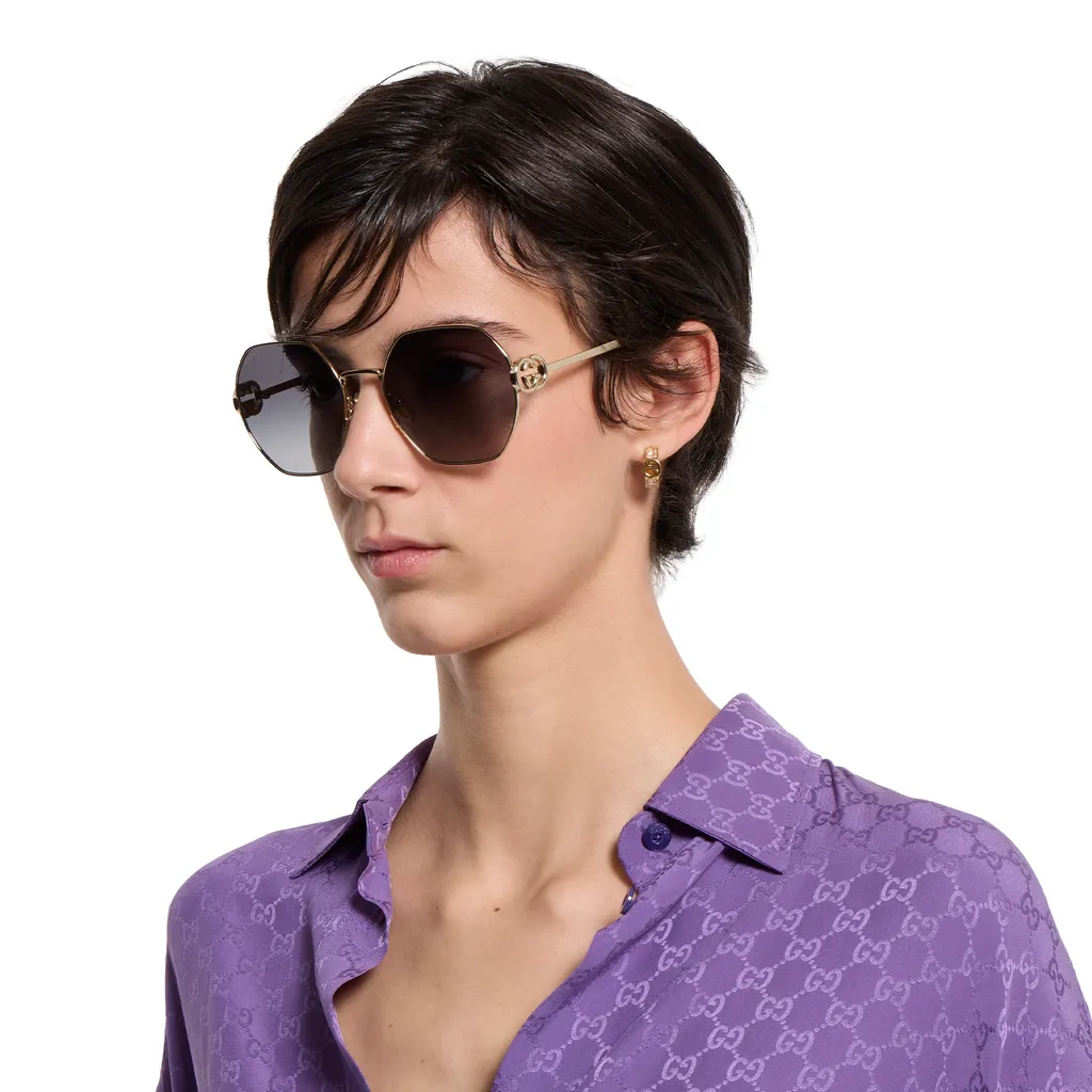 Oval Frame Sunglasses