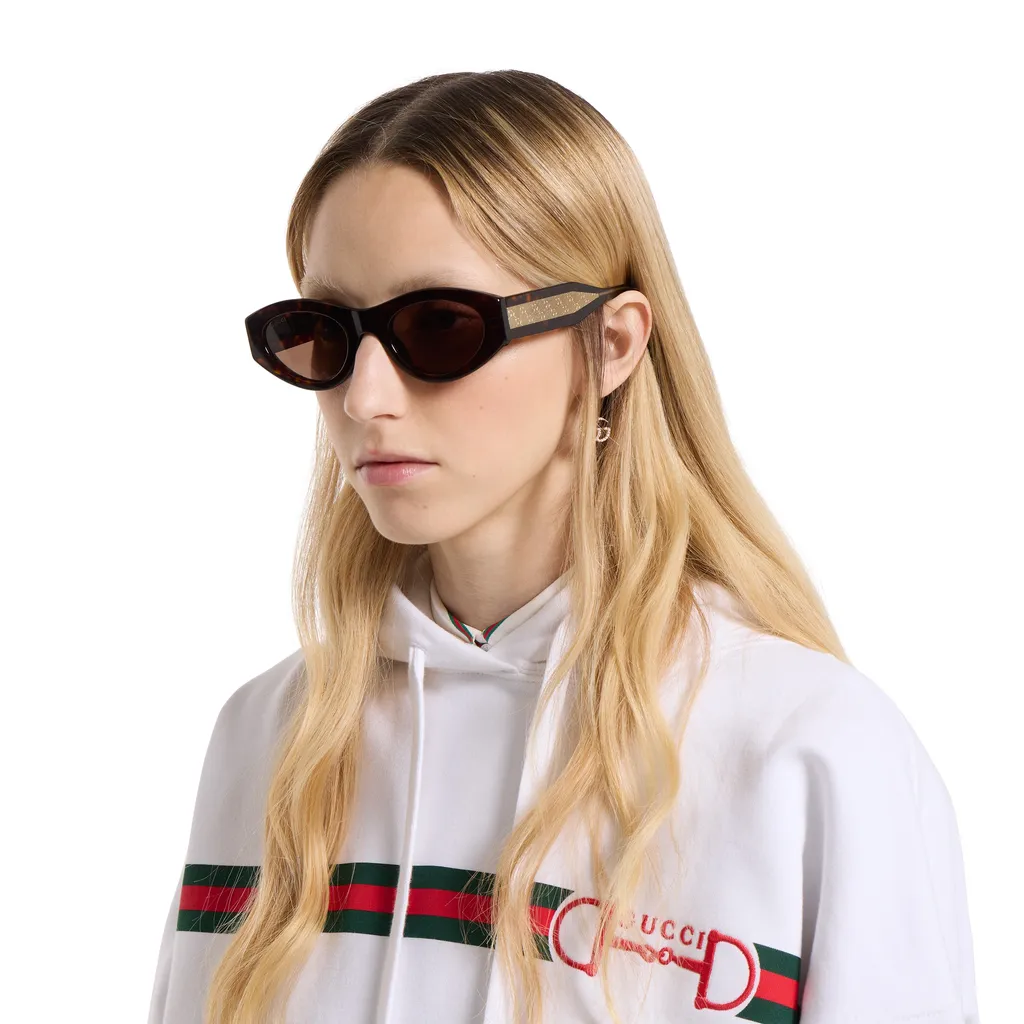 Oval Frame Sunglasses