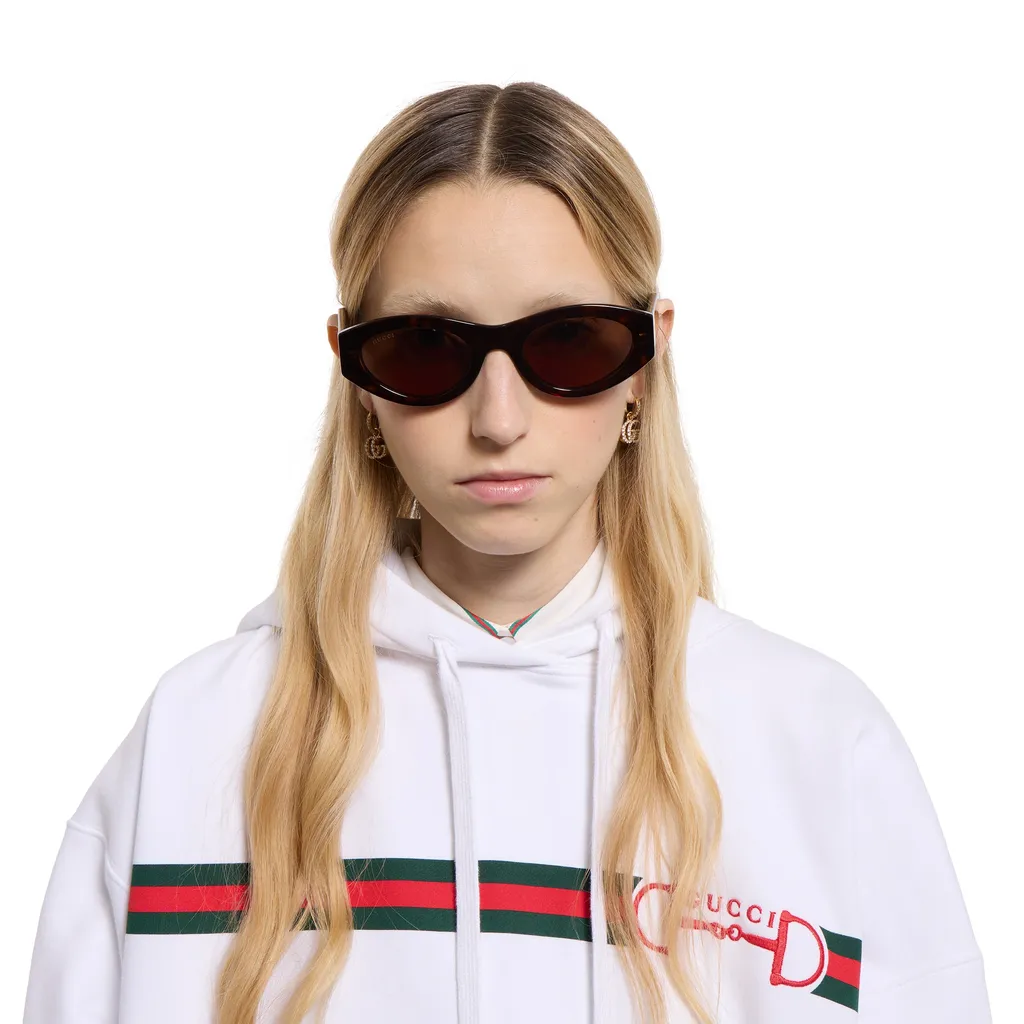 Oval Frame Sunglasses