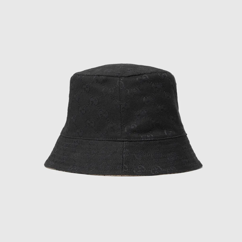 Reversible Gg Canvas Bucket Hat