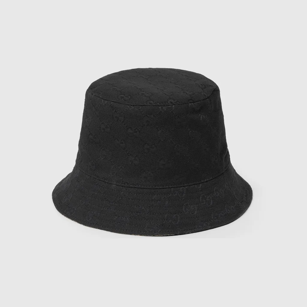Reversible Gg Canvas Bucket Hat