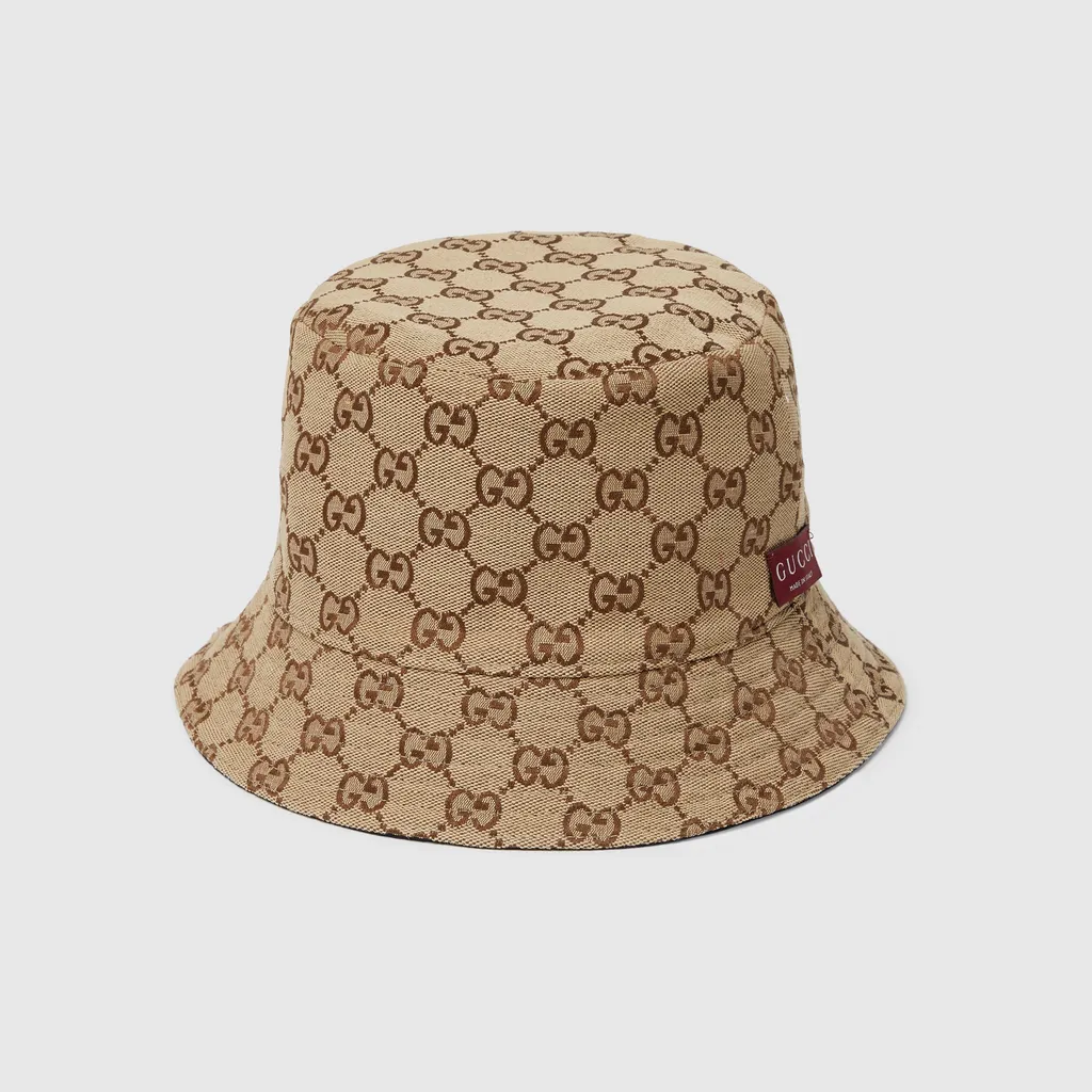 Reversible Gg Canvas Bucket Hat