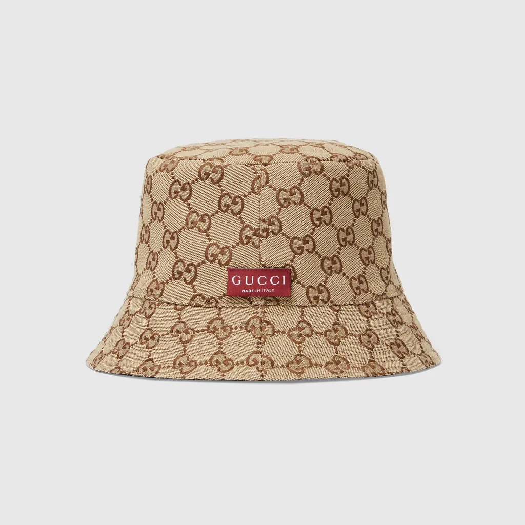 Reversible Gg Canvas Bucket Hat