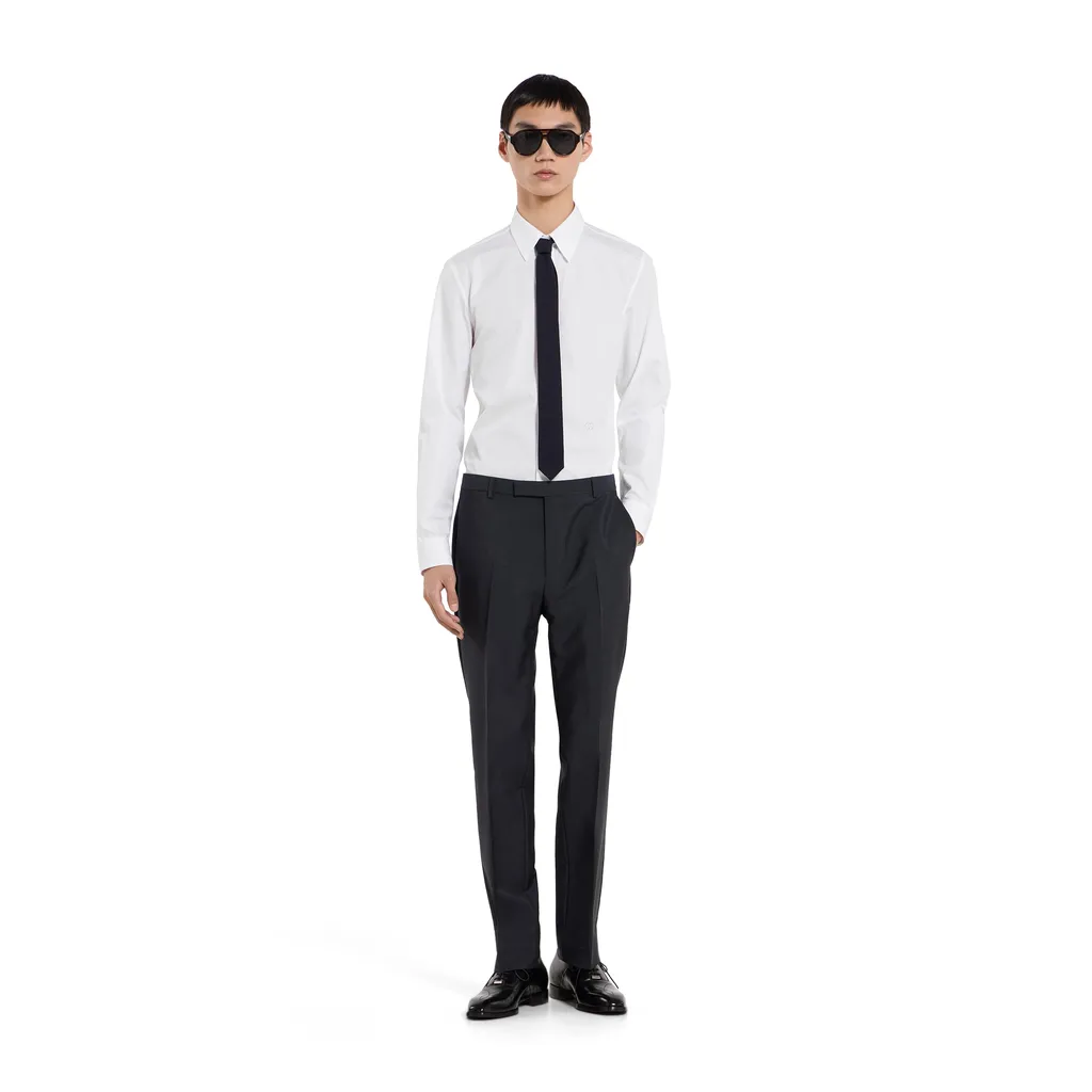 Piece Dyed Poplin Shirt
