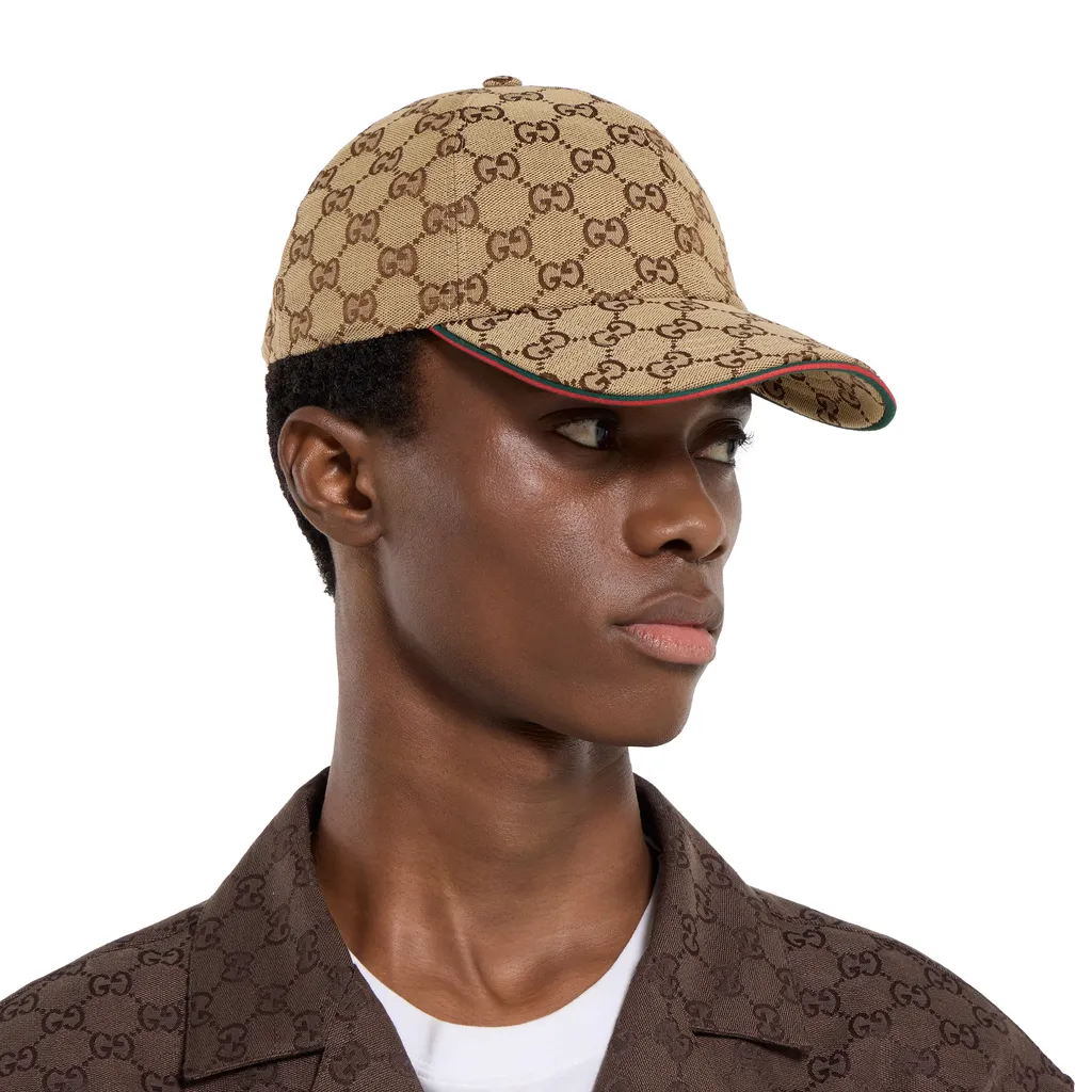 Gg Canvas Baseball Cap