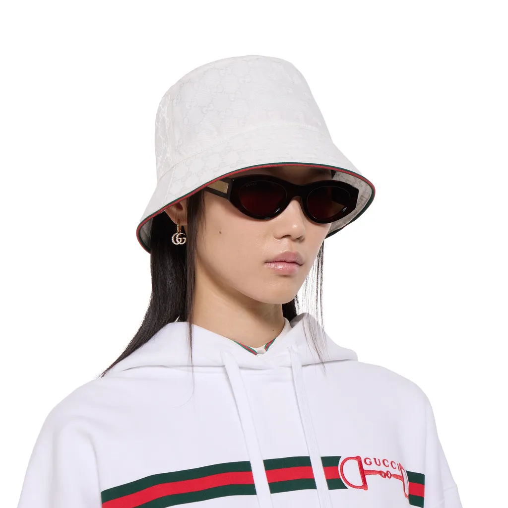Gg Canvas Bucket Hat