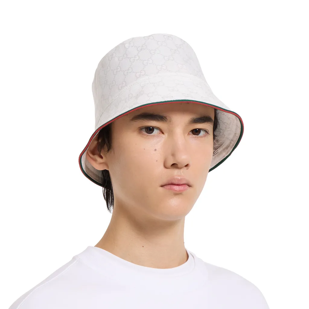 Gg Canvas Bucket Hat