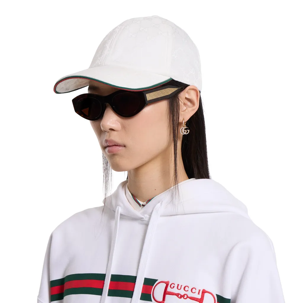 Gg Canvas Baseball Cap