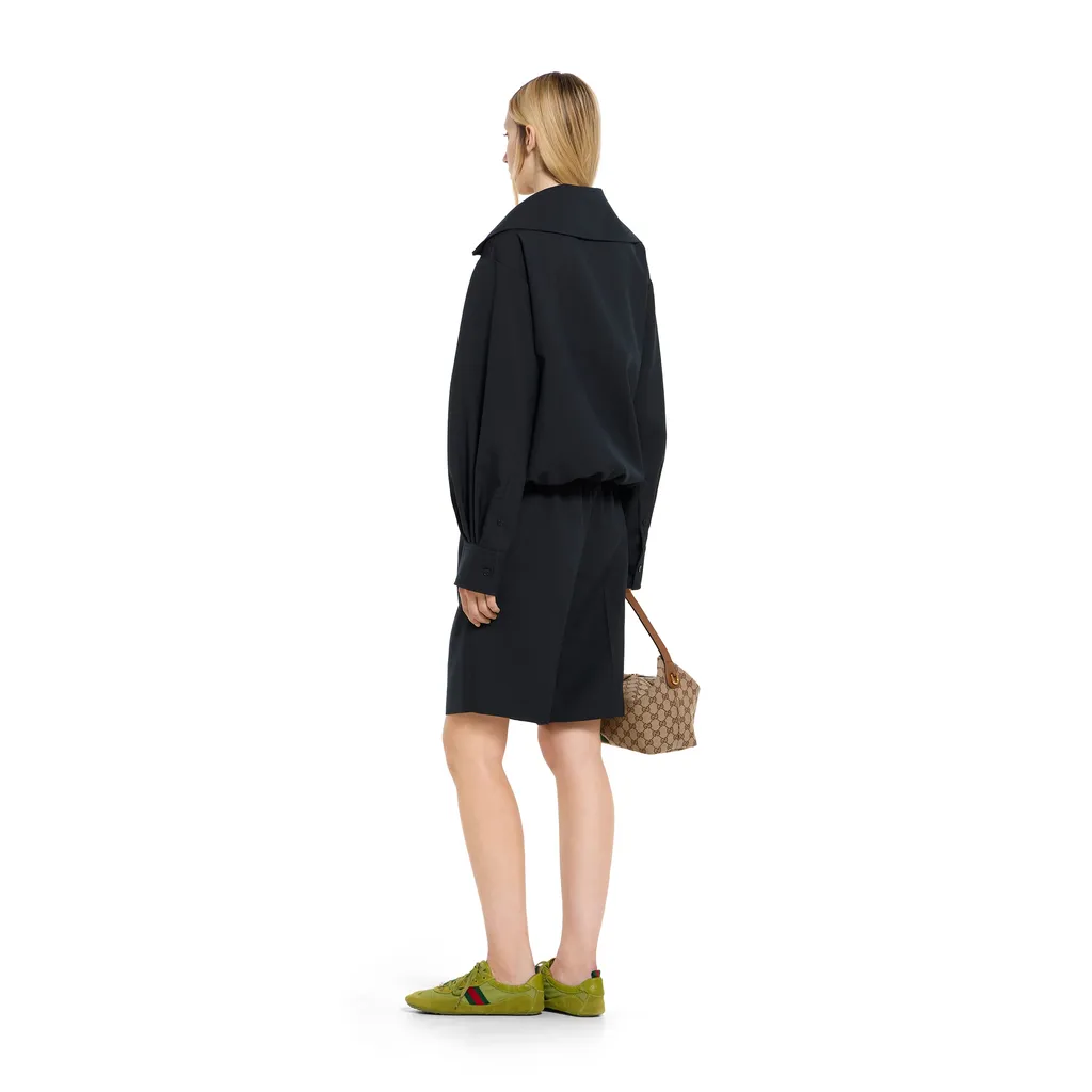 Wool Jumper With Gucci Detail