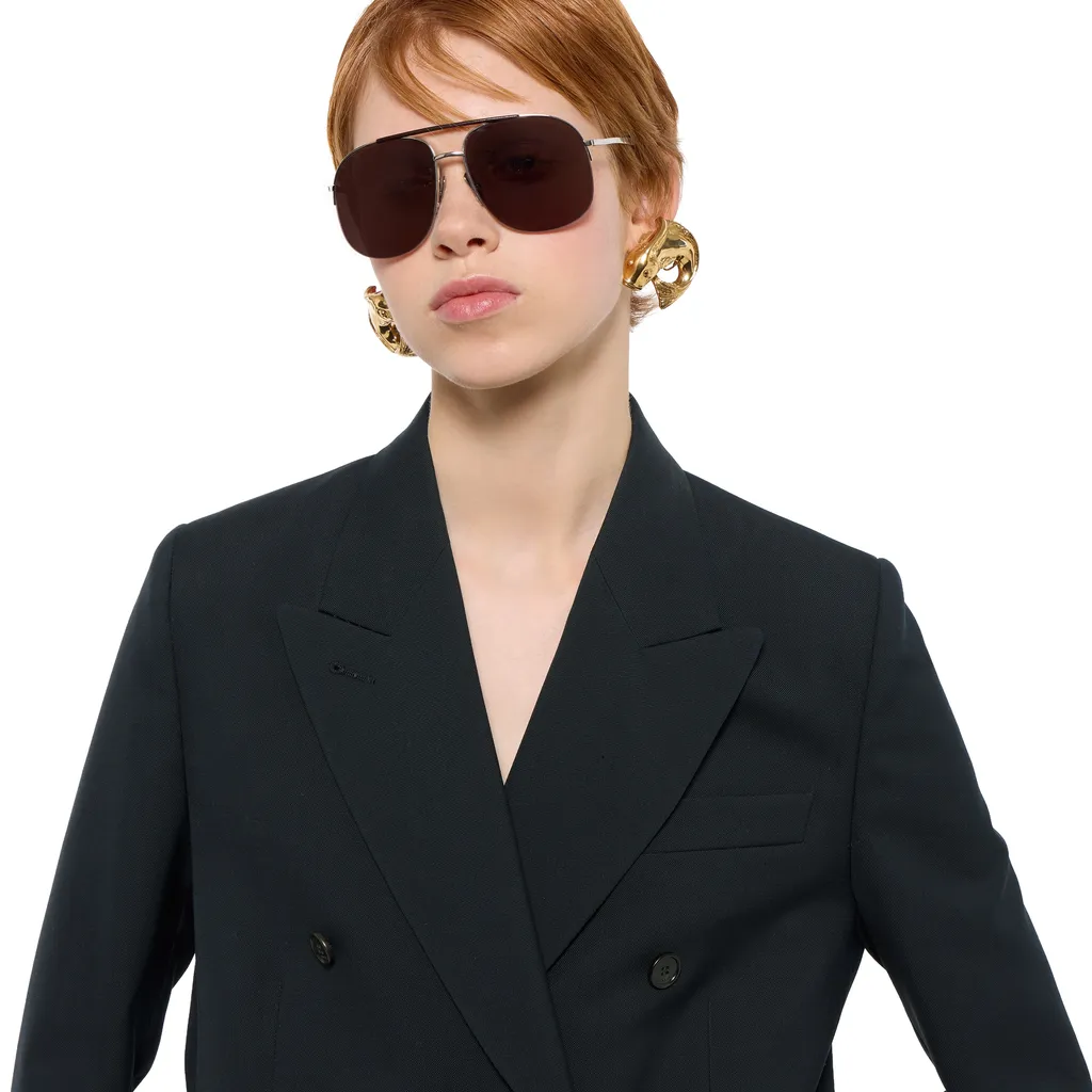 Double-Breasted Wool Jacket