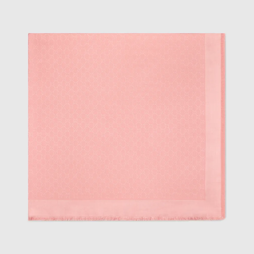 Gg Silk Wool Shawl