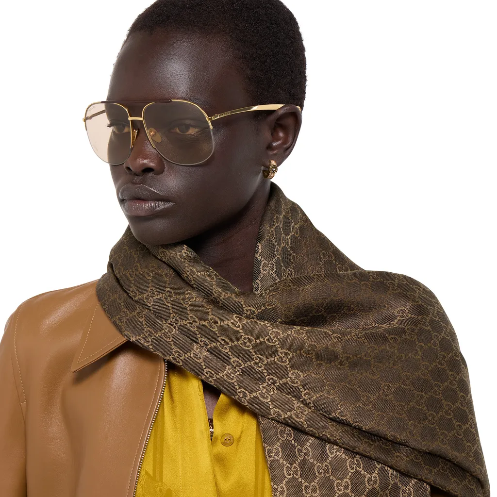 Gg Silk Wool Shawl