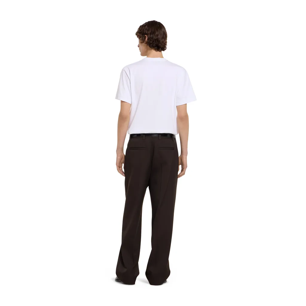 Cotton Jersey T-Shirt With Print