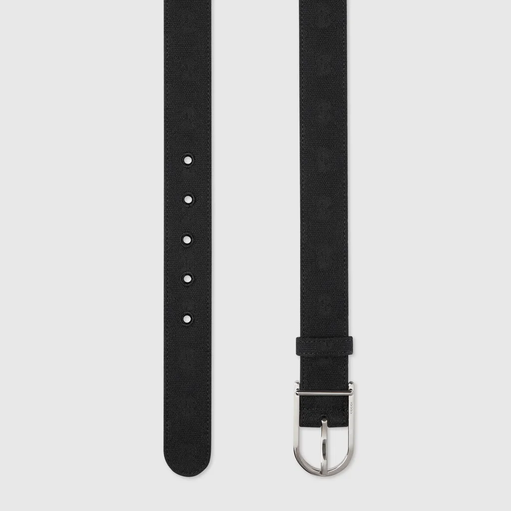 Belt With Rounded Buckle