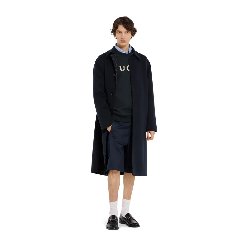 Cotton Jersey Sweatshirt With Embroidery