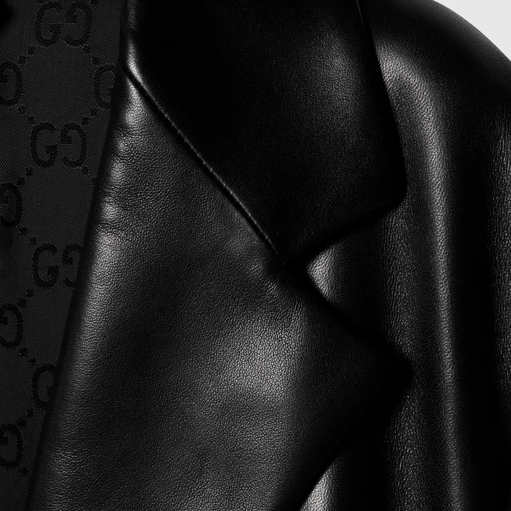 Shiny Leather Jacket
