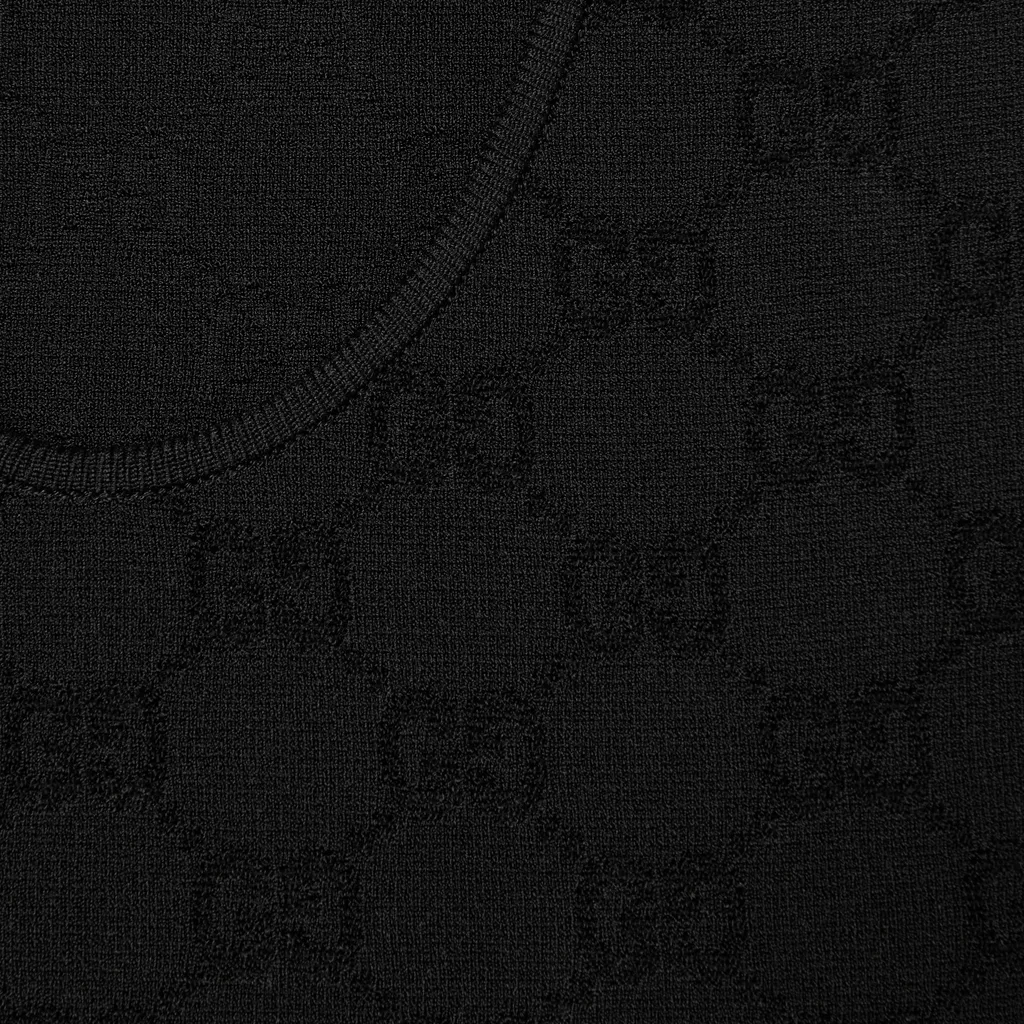 Elastic Gg Jacquard Tank Top