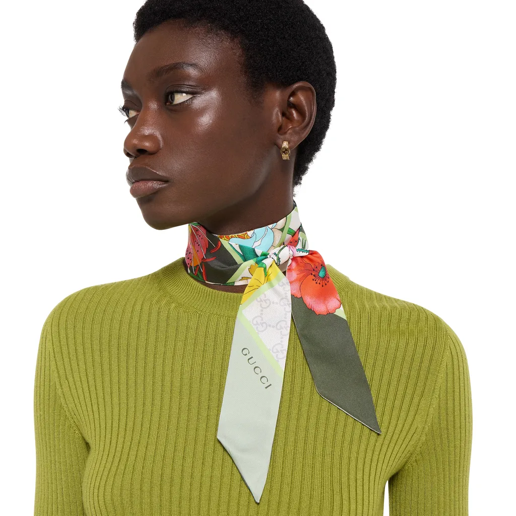 Printed Silk Ribbon
