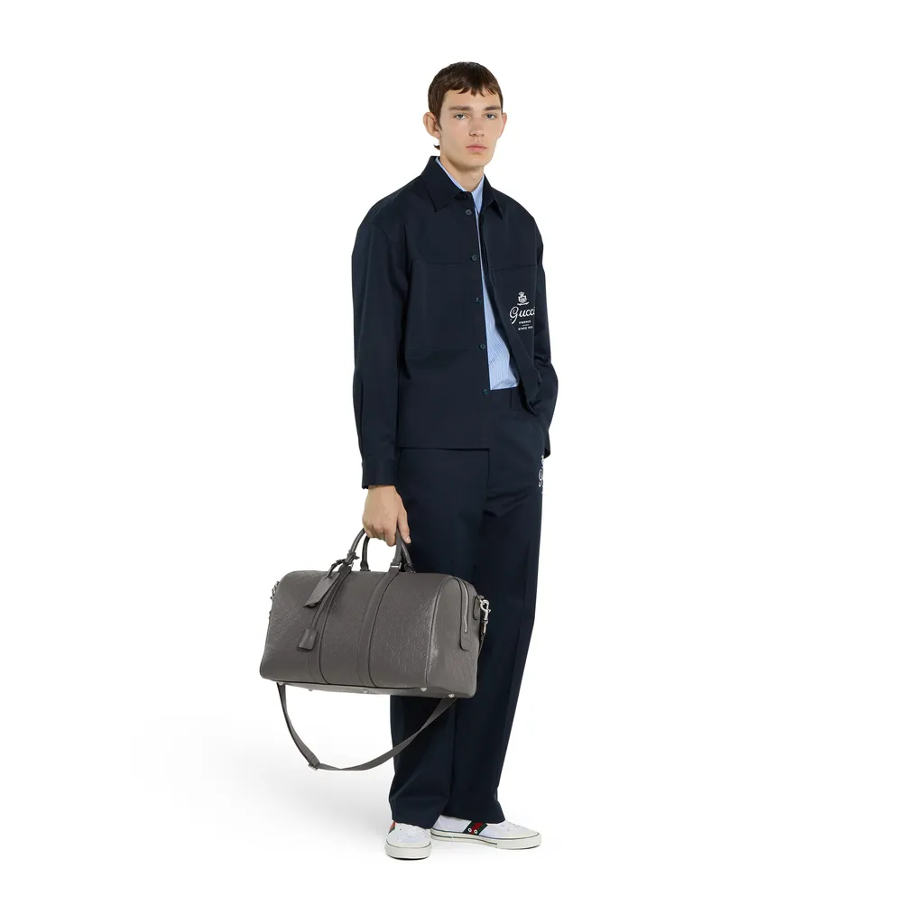Gg Emblem Medium Duffle Bag