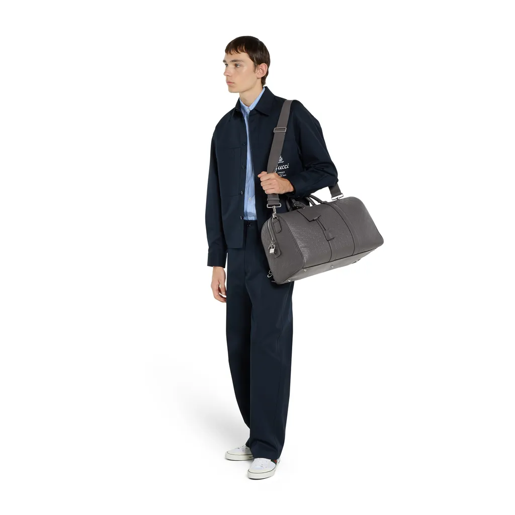 Gg Emblem Medium Duffle Bag
