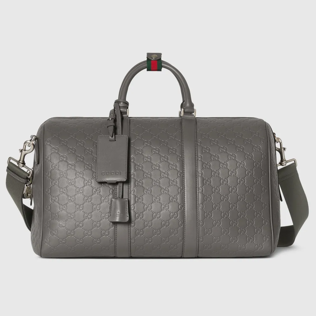 Gg Emblem Medium Duffle Bag