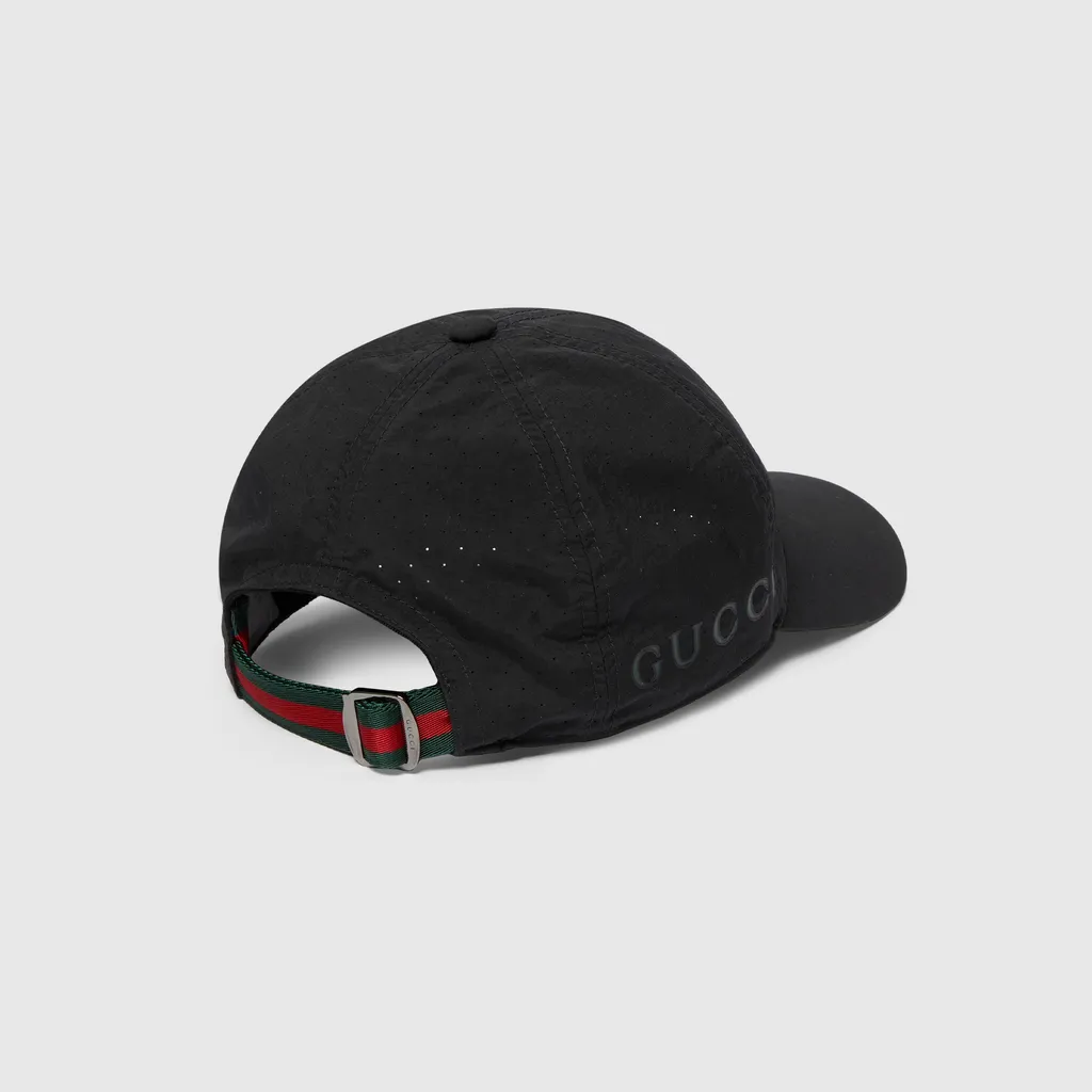 Cotton Baseball Hat With Print