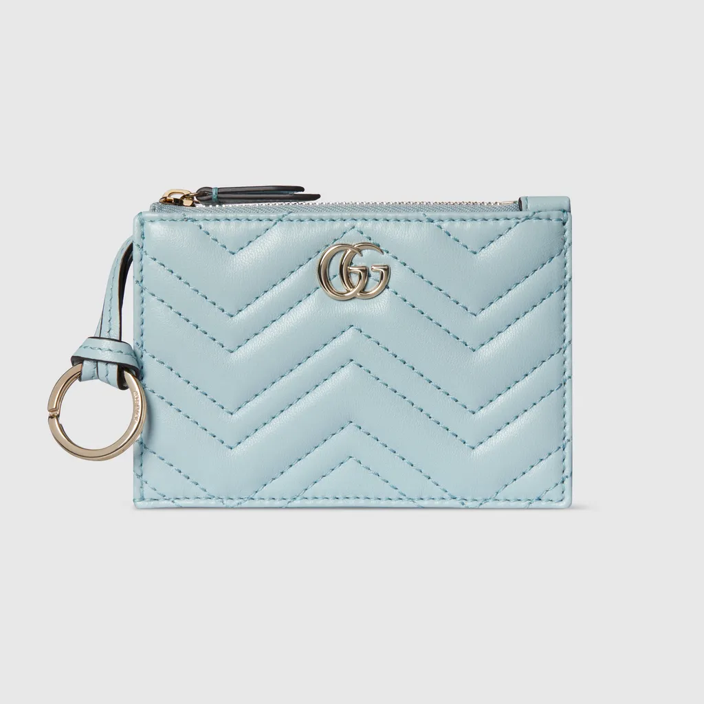 Gg Marmont Zip Key Pouch