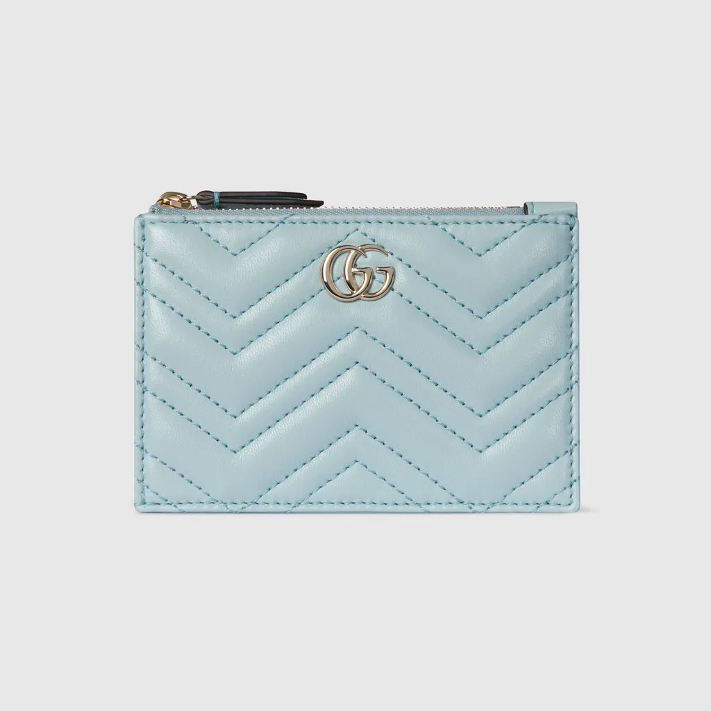 Gg Marmont Zip Key Pouch