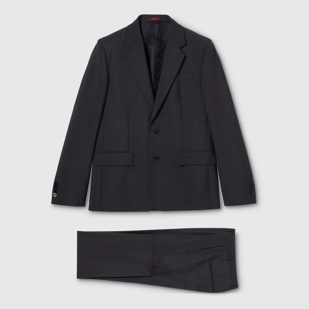Wool Mohair Suit