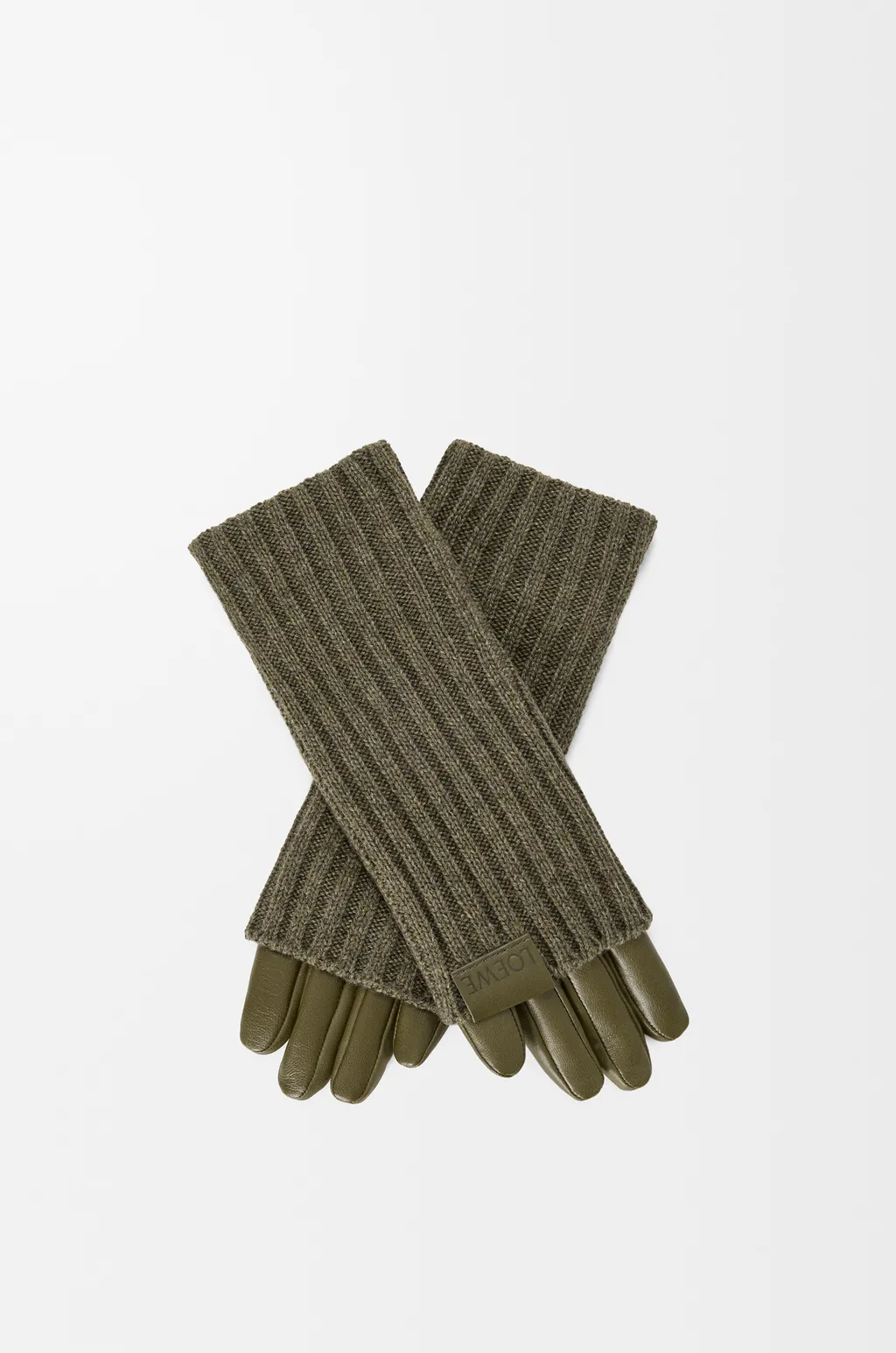 Gloves In Cashmere And Nappa Lambskin