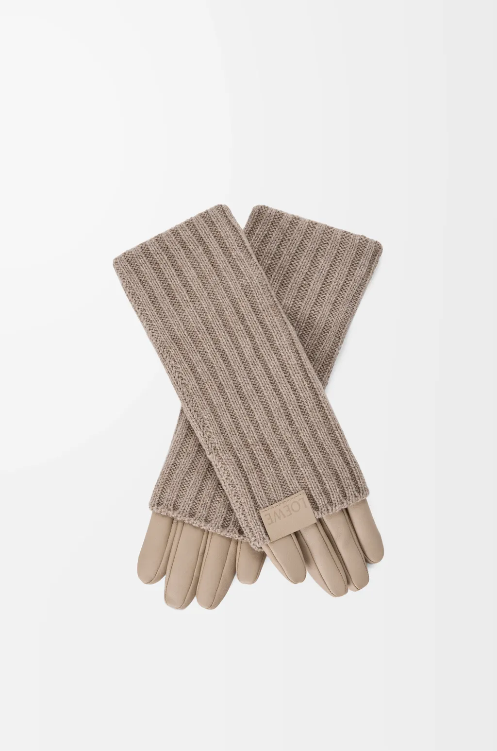 Gloves In Cashmere And Nappa Lamvskin