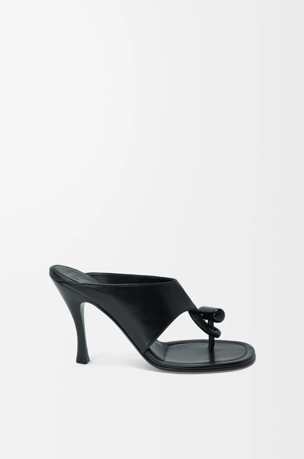 Toggle Sandal In Shiny Smooth Calfskin