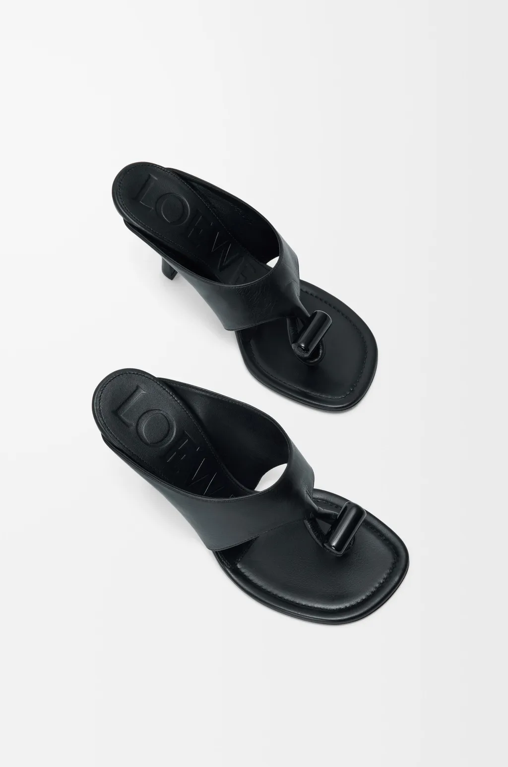 Toggle Sandal In Shiny Smooth Calfskin