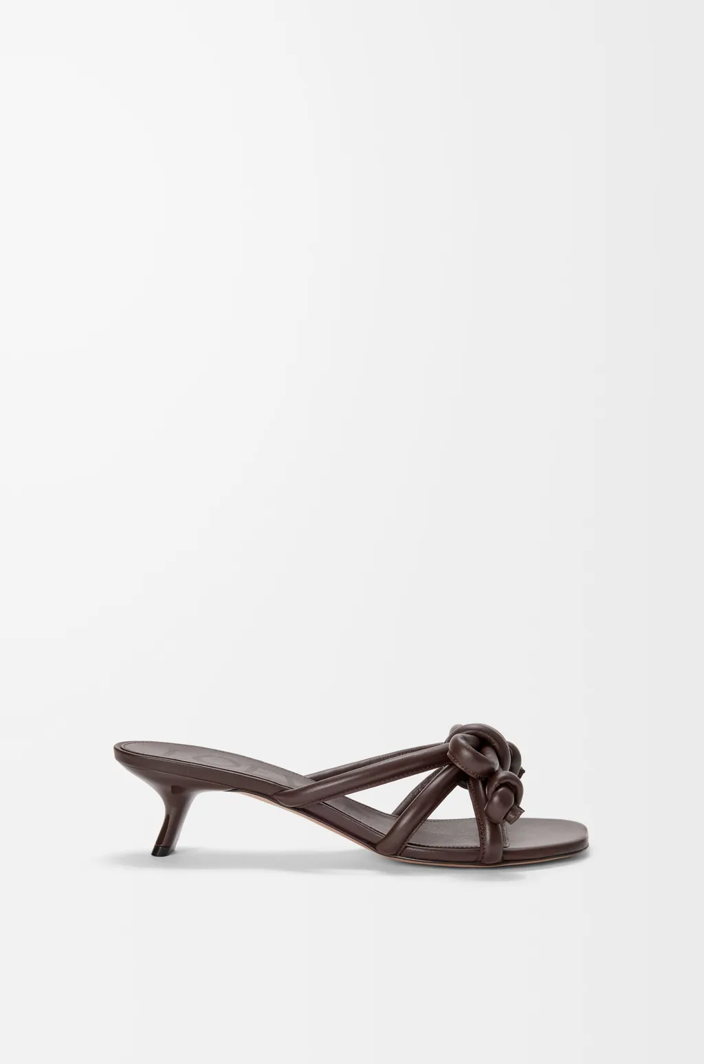 Flamenco Knot Sandal In Lambskin