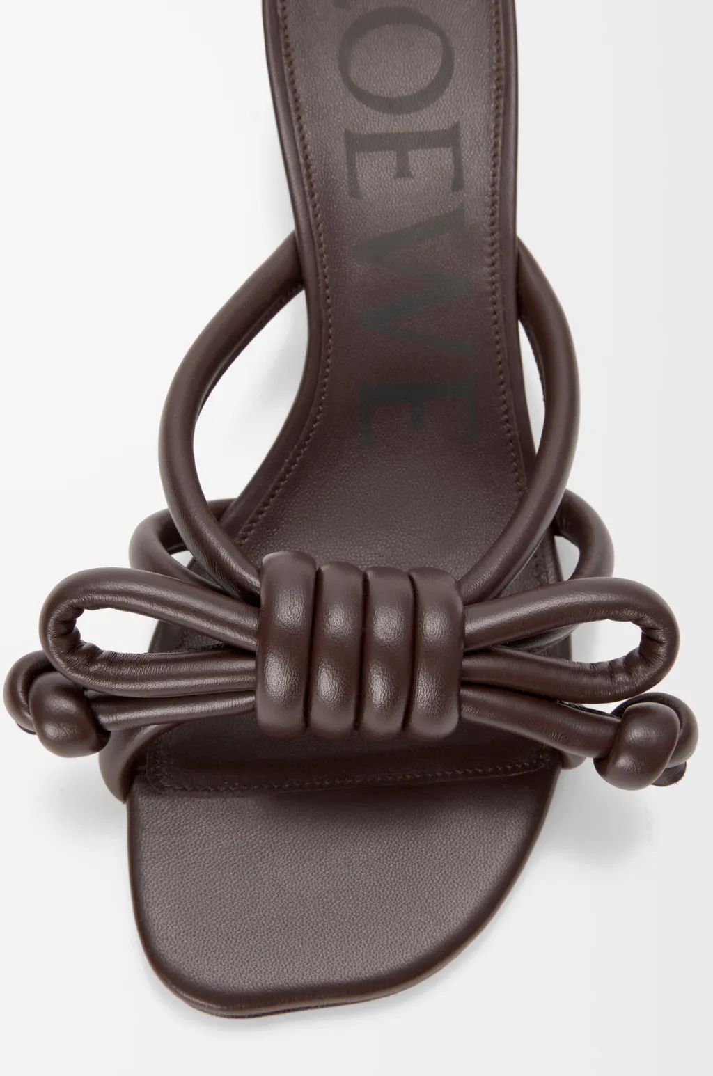 Flamenco Knot Sandal In Lambskin