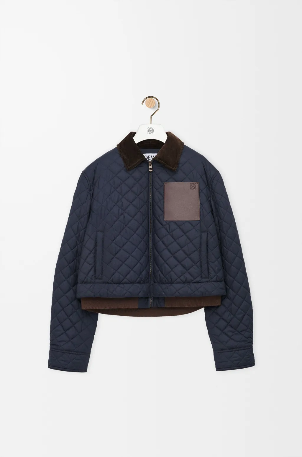 Short Jacket In Technical Fabric
