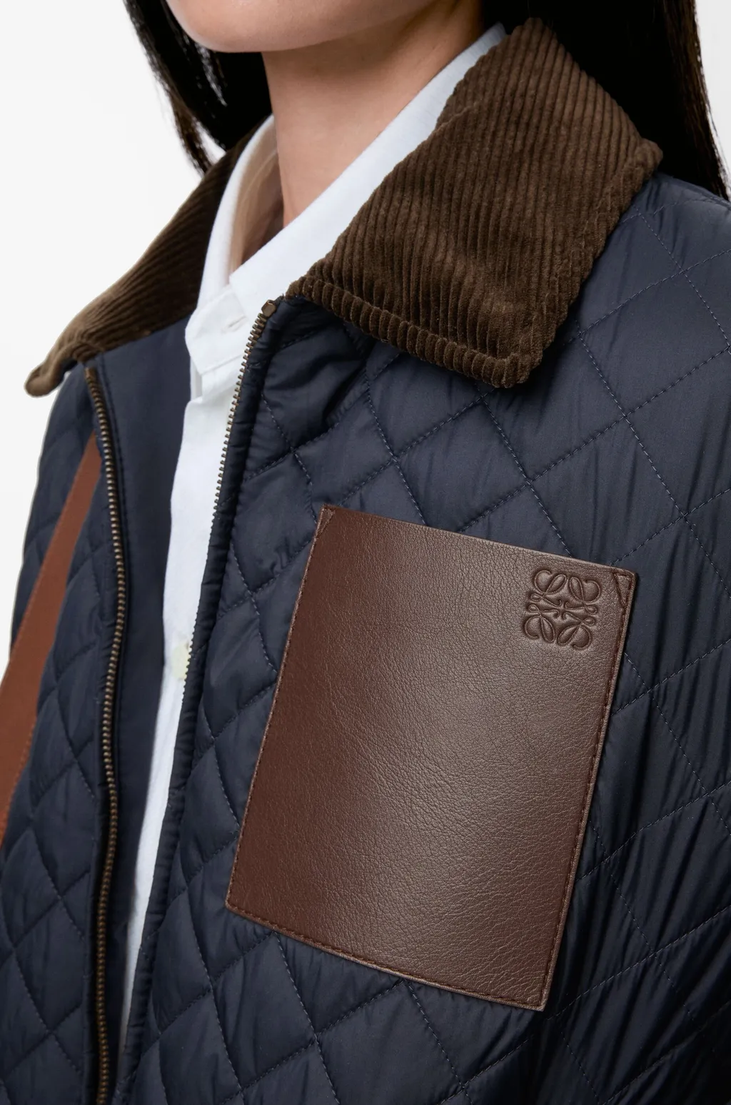 Short Jacket In Technical Fabric