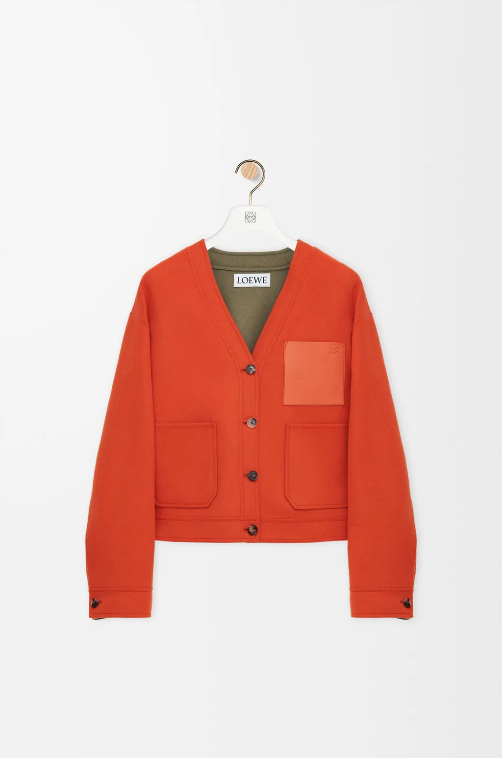 Cardigan In Wool And Cashmere