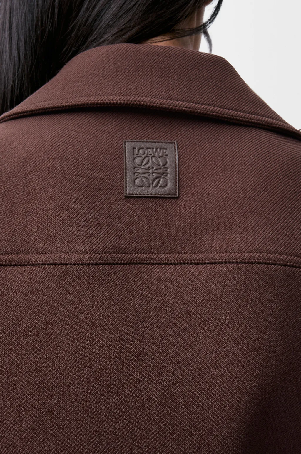 Cropped Jacket In Wool