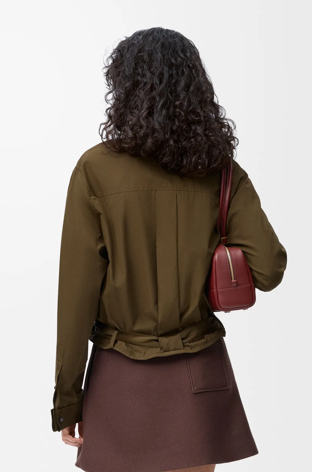 Draped Shirt In Cotton