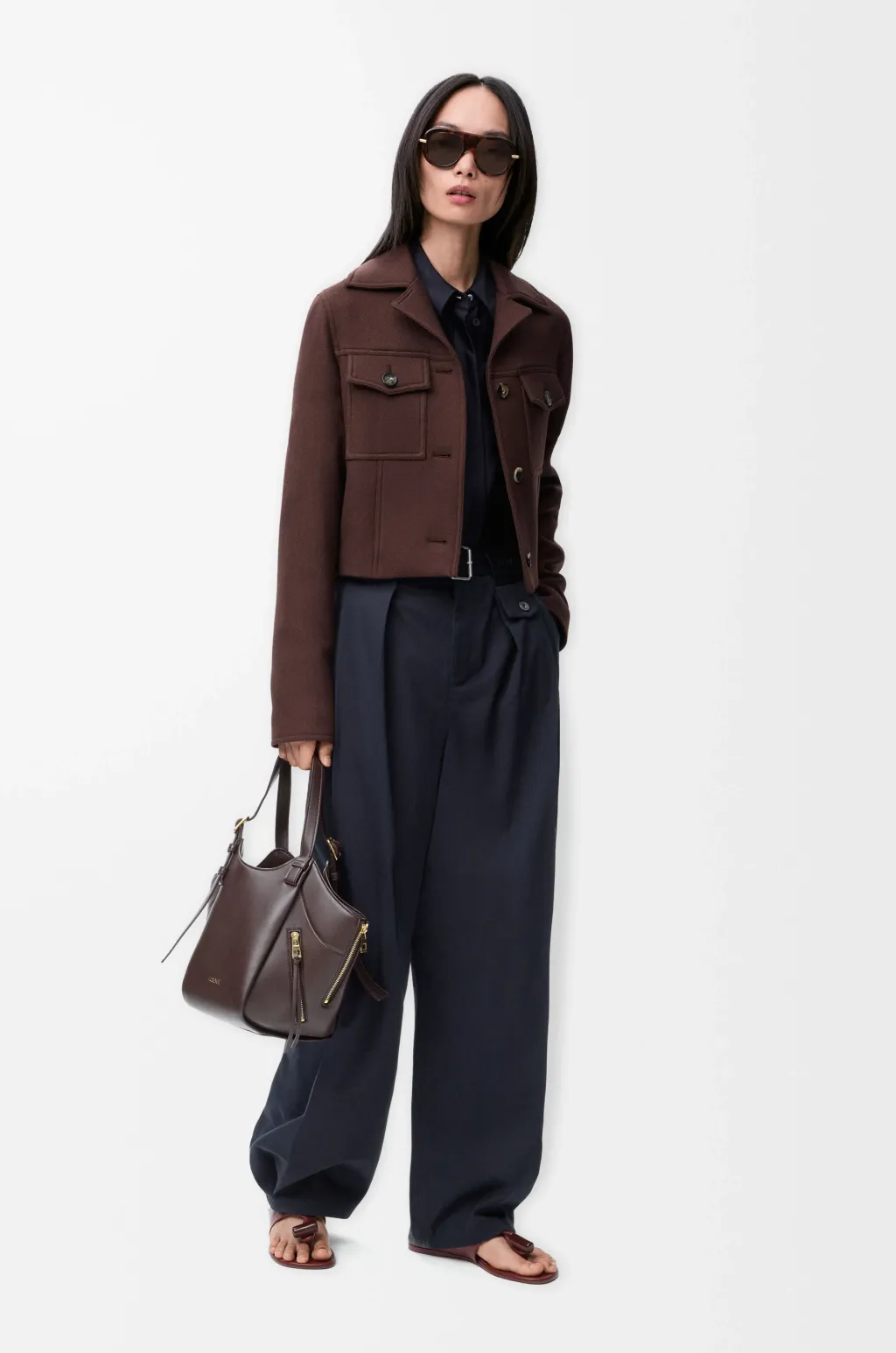 Cape Shirt In Viscose