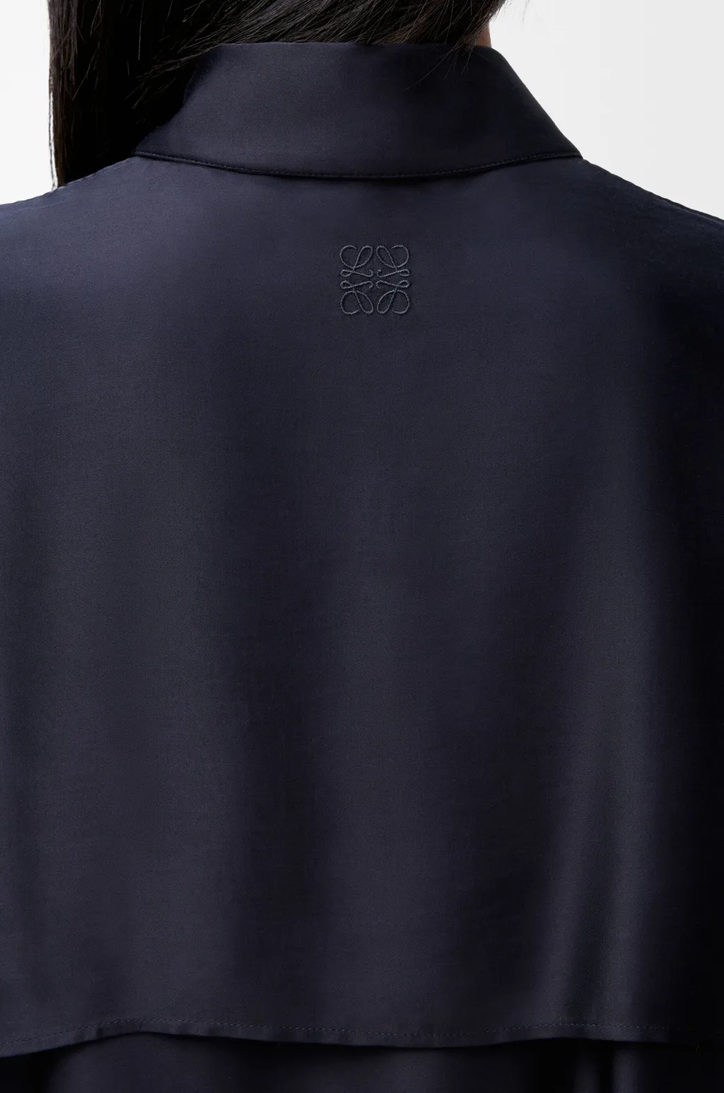 Cape Shirt In Viscose